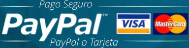 Pago Seguro PayPal o Tarjeta