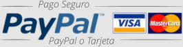 Pago Seguro PayPal o Tarjeta