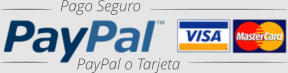 Pago Seguro PayPal o Tarjeta