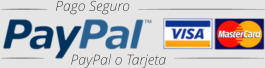 Pago Seguro PayPal o Tarjeta