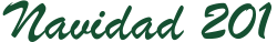 Navidad 201